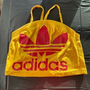 Adidas cropped halter